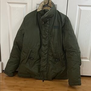 Diesel Olive Green Puffer Jacket